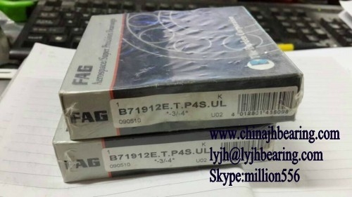 الصين FAG B71912-E-T-P4S-UL محور الفولاذ الرئيسي 60x85x13mm,P4 Grade, 719 light series,stock المزود