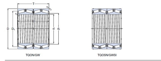 BT4B 328838 BG/HA1VA901 محمل رقبة التدحرجة، صلب صلب، محامل SKF المزود