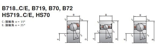 B71968-C-T-P4S آلة مغزل أداة تحمل 340x460x56 مم ، درجة P4 ، محمل كروي ، مخزون المزود