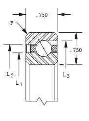 KF160AR0 محمل كروي زاوي ، محمل جدار رقيق KF160AR0 ، مقاس 16x17.5x0.75 بوصة المزود