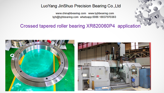 محامل عجلات متقاطعة XR820060 بحجم 760X580X80mm للطاولة الدوارة CNC المزود