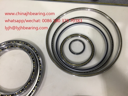 KA025CP0 محامل كرة قطر رقيق عرضت من قبل JinHang الدقة محامل 63.5x76.2x6.35 مم مم المزود